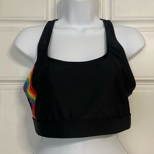 HUMANKIND Rainbow SWIM Active Bra